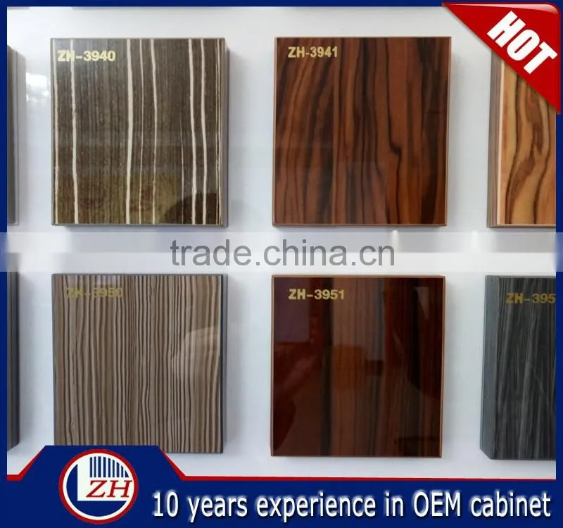 Standard size uv coated mdf board waterproof mdf board
