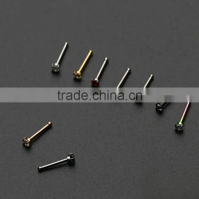 Yiwu Custom Stone Paved Nose Bone Magnetic Nose Stud