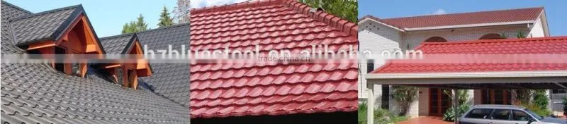 zinc metal roof tile