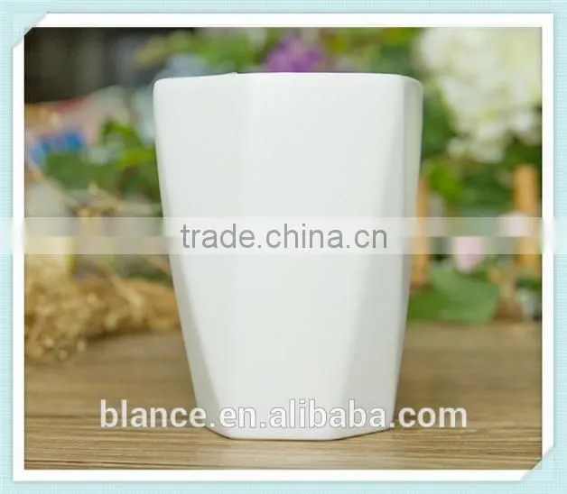 ceramic rhombus mug angular polyhedron design cup