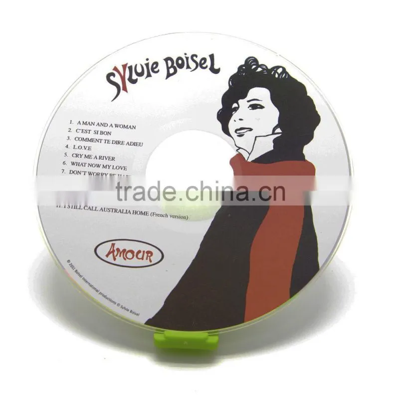 Music CD Replication with printing and packing