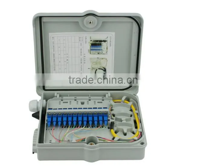SC 12 core fanout fiber optic bundle pigtail for indoor fiber optic terminal box