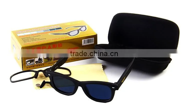 2013 New designer Adjustable color LCD Sunglasses
