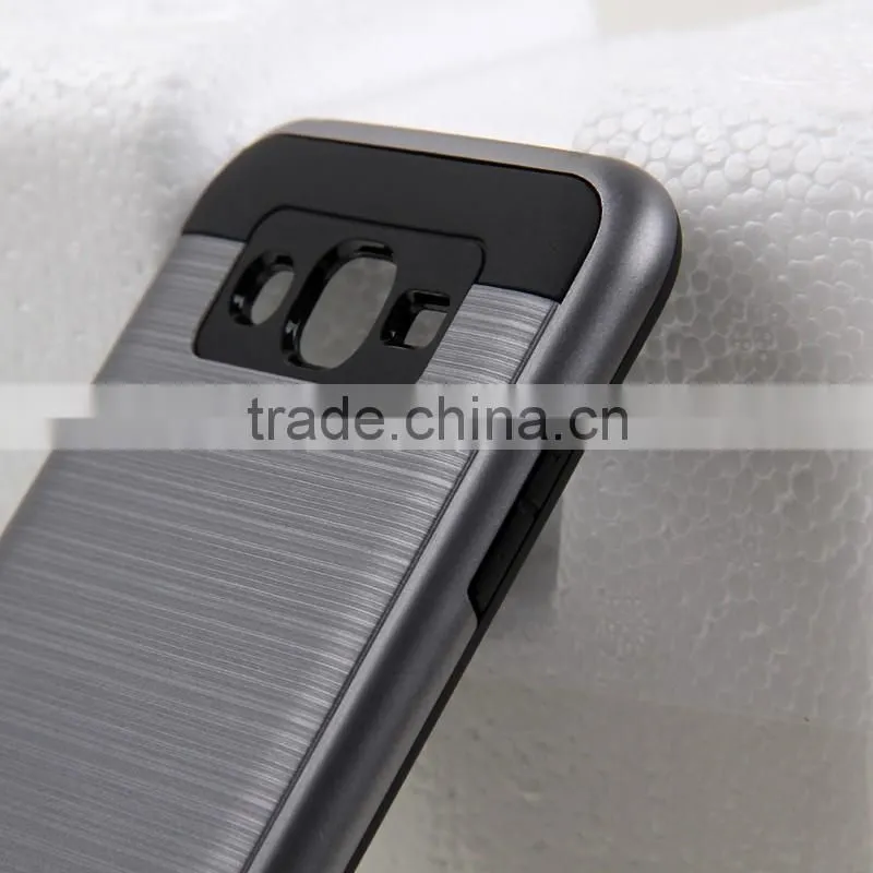 brush satin mobile phone cover for samsung galaxy j7