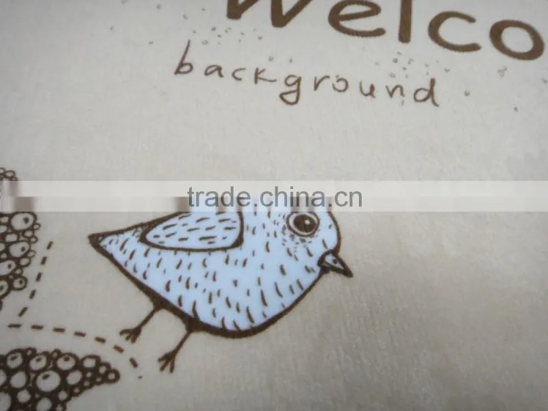 sweet bird christmas kitchen mat