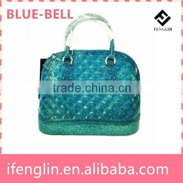 2014 new comely famous brand fashion jelly candy bag woman