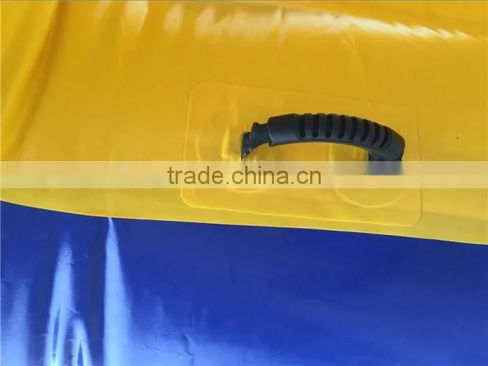 Hot selling lake inflatable water slides, inflatable floating water slide