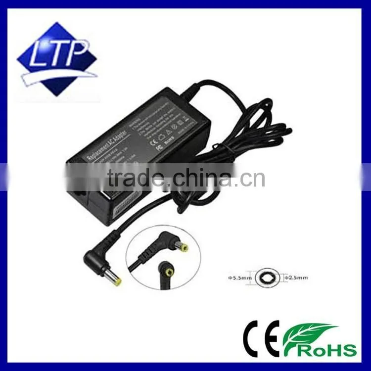 60W power supply 19V 3.16A 5.5*2.5 mm laptop adapter for Gateway PA-1600-01 notebook charger