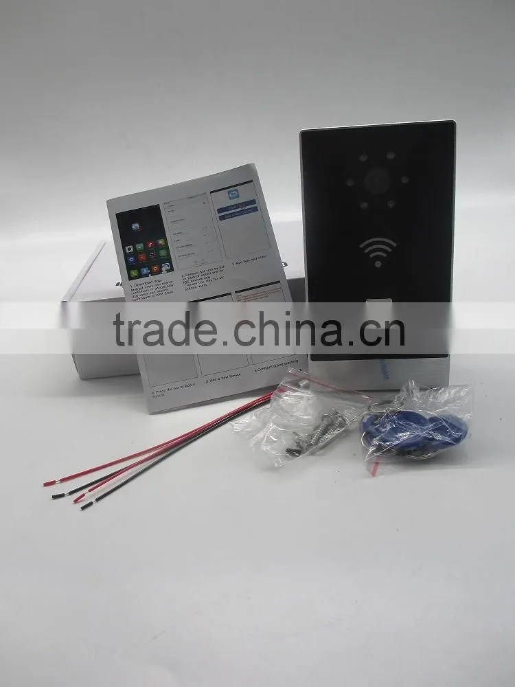 New product video door phone Waterproof outdoor camera-with card reader and Wifi