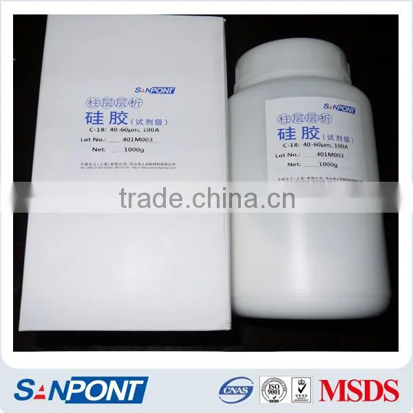 SANPONT Narrow Pore Chemical Regeant China Silica Gel C18