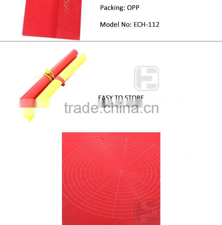 2016 hot sale heat-resistant silicon table mat
