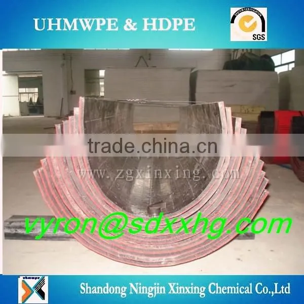 UHMWPE/HDPE engineering plastic bed sheet for truck/non-stick anti-wear liners