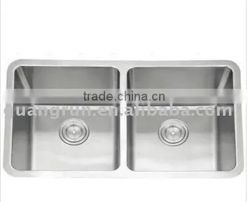 Hand Made Stainless Steel Kitchen Sink GR-D04