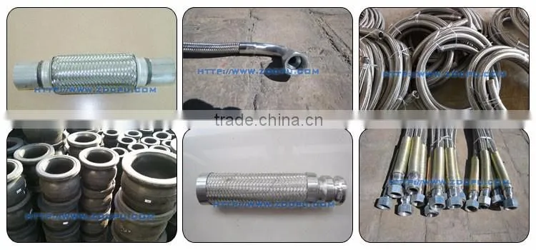 Long working life heat resistant stainless steel metal flexible hose