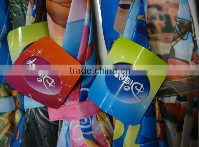 C10A Auto Heat Transfer cartoon child umbrella with flower edge