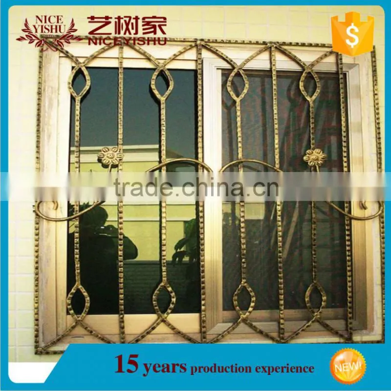 modern security high quality window grill designs by china supplier