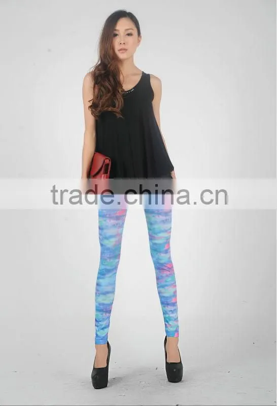 Latest design stretch leggins new stylish fashion special leggings in 2015