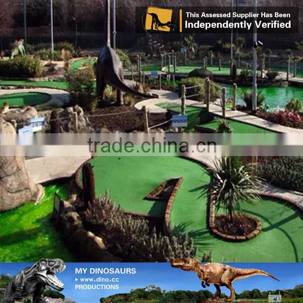 MY Dino-Theme Park Cartoon Dinosaur Statues