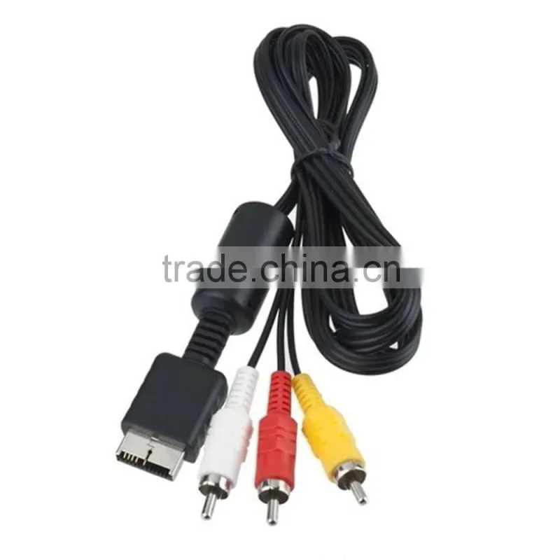 Component RCA AV Cable Cord for Sony PS2 for PS3 Composite Audio Video HD TV LCD NEW AV Cable