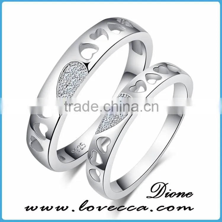Fashion Jewelry 925 Silver Ring CZ Silver Ring With wholesale Price