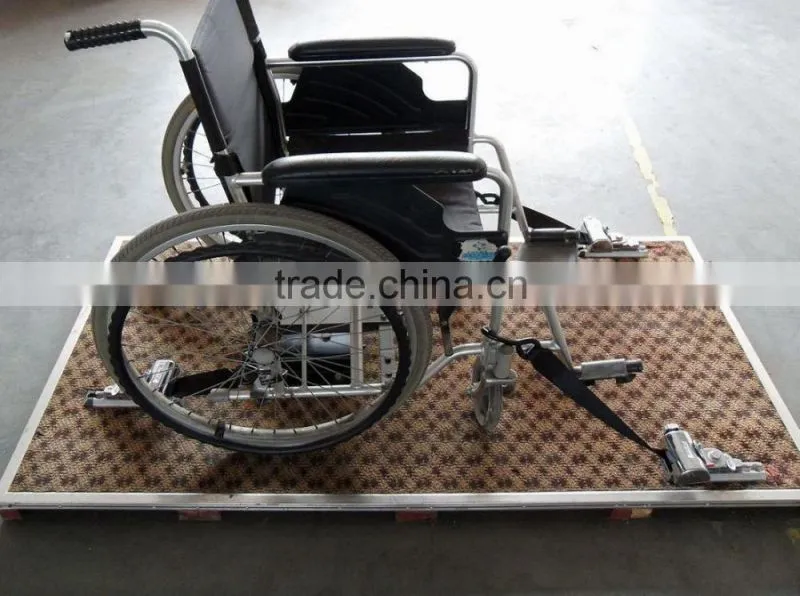 China famous X-801-1 Wheelchair tie down system safety seatbelt wheelchair restraint system for the disabled