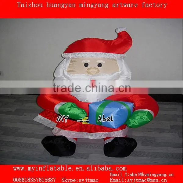 MY christmas inflatables santa christmas santa on motorcycle