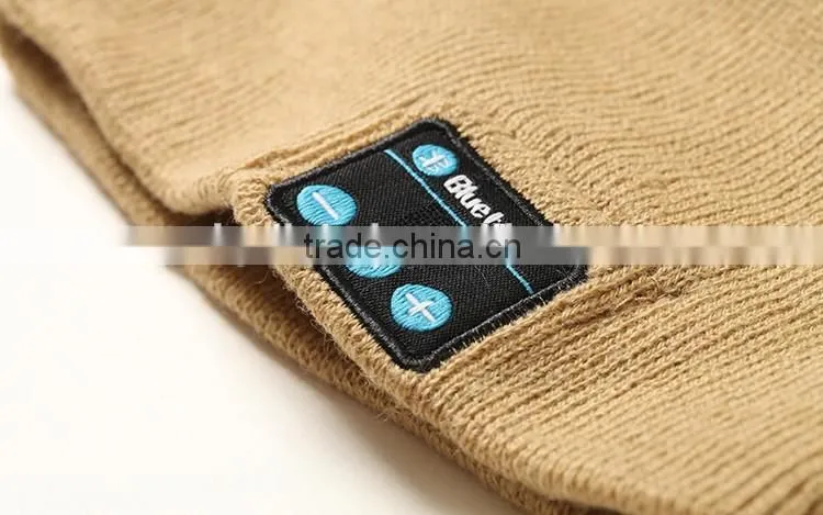 Bluetooth Beanie Hat,Winter Outdoor Sport Premium Knit Cap with Wireless Stereo Headphone
