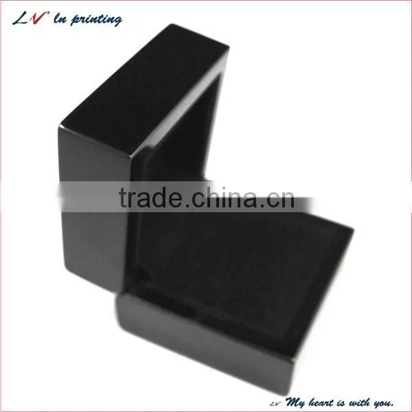hot sale black lacquer ring box made in shanghai