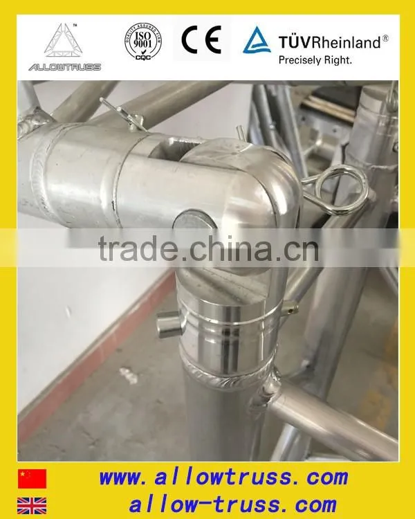 400*400mm Aluminum lighting truss system/ spigot truss