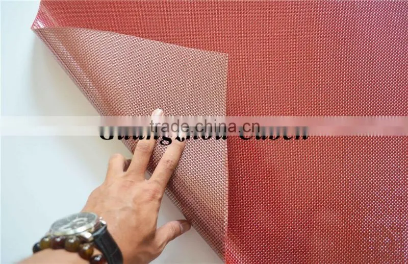 super good quality Advanced technology red colored 3k plain fiberglass cloth sheet price for sale