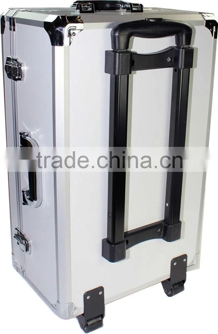 Aluminum DJI Phantom 2 3 Professional Advanced Standrad 4k Vision+ Travel Case Quadcopter Drones Rolling Travel Trolley