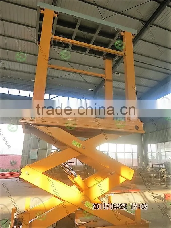 Double post car lift/double deck parking lift/double deck car parking system