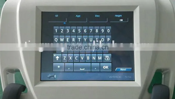 Professional body fat analyzer/body composition analyzer/body element analyzer TM-GS6.5