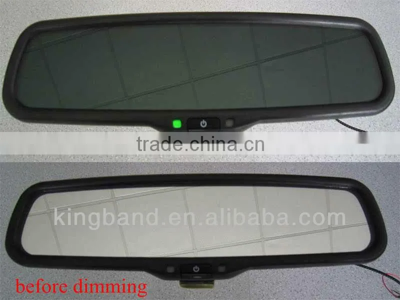 4.3" high resolution car rearview mirror with parking sensors/more functions option