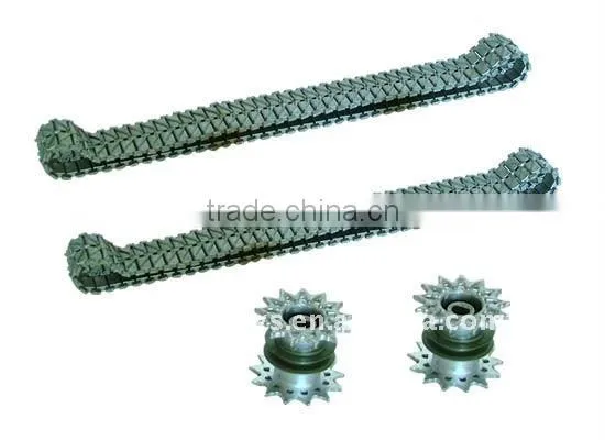 Tank parts-metal track/driving wheel /idler wheel set for 1/16 Panzer III tank