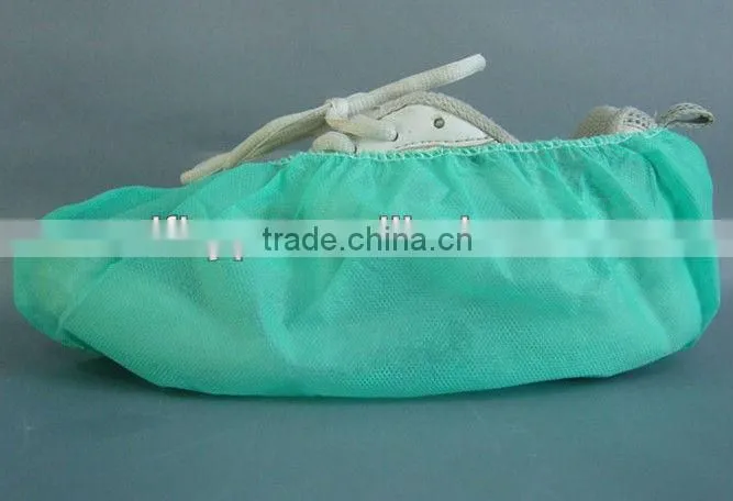 nonwoven blue indoor shoe covers