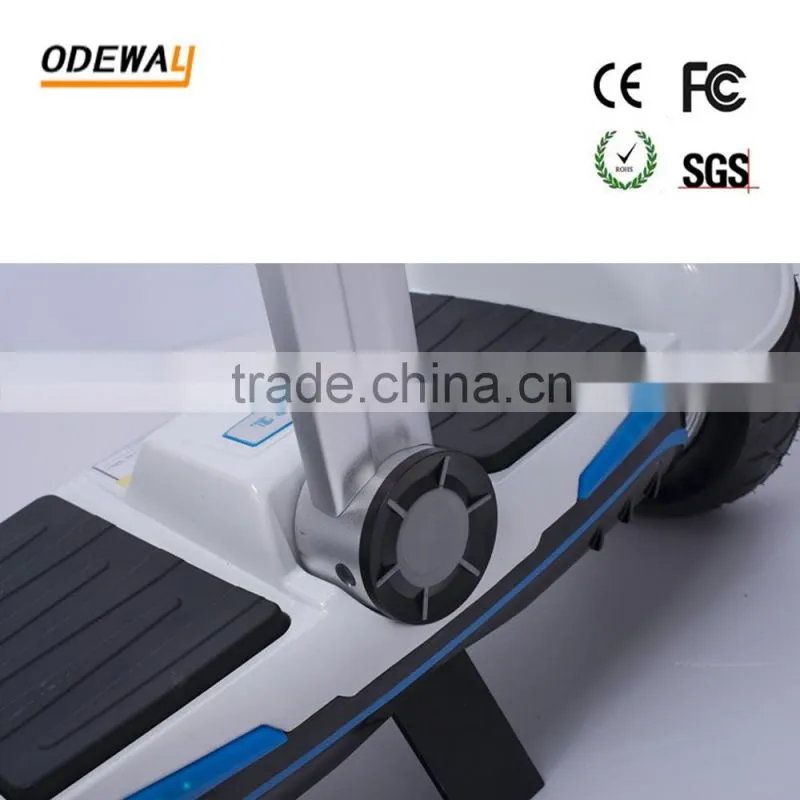 Stable performance 10 inch tire handle self balance scooter with LED light