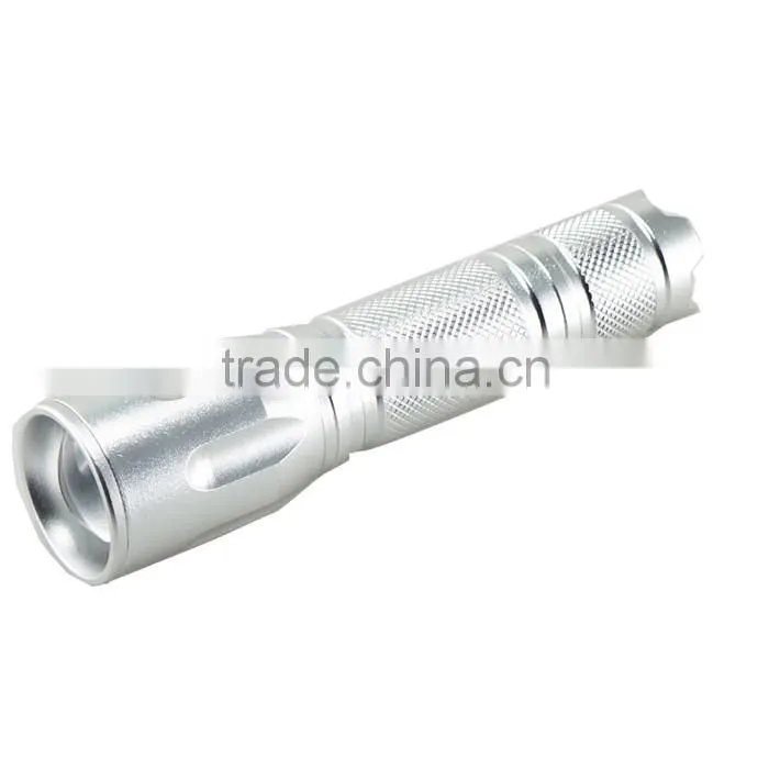 LED Aluminium flashlight with different size