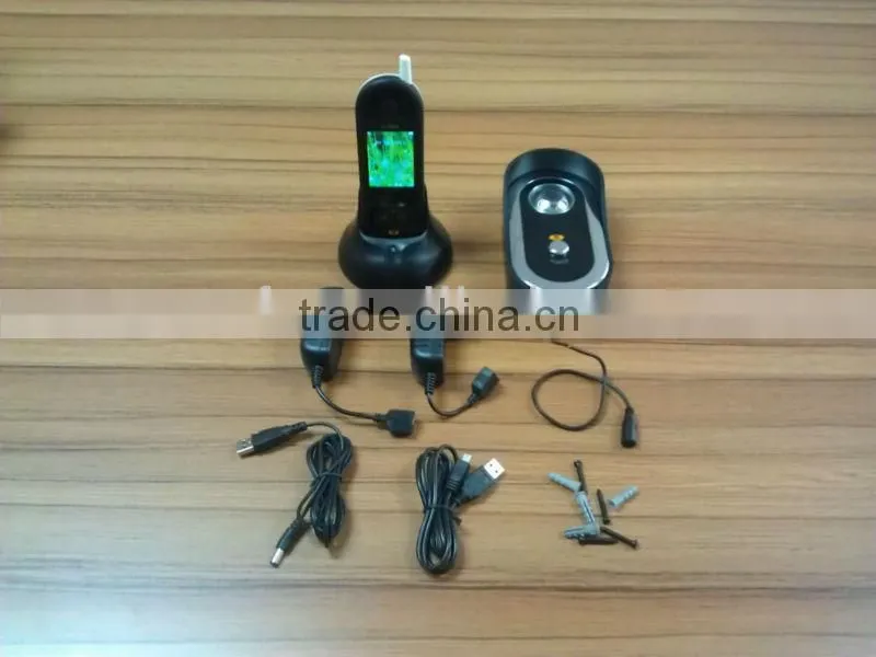 Innovation wireless door bell camera with handset monitor