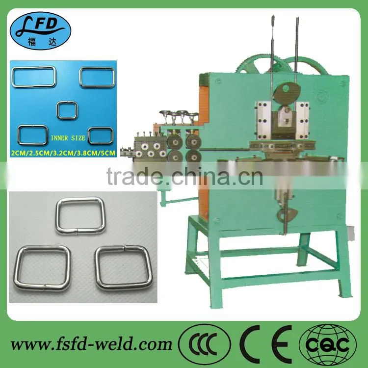 Automatic steel wire buckle forming machine for handbag