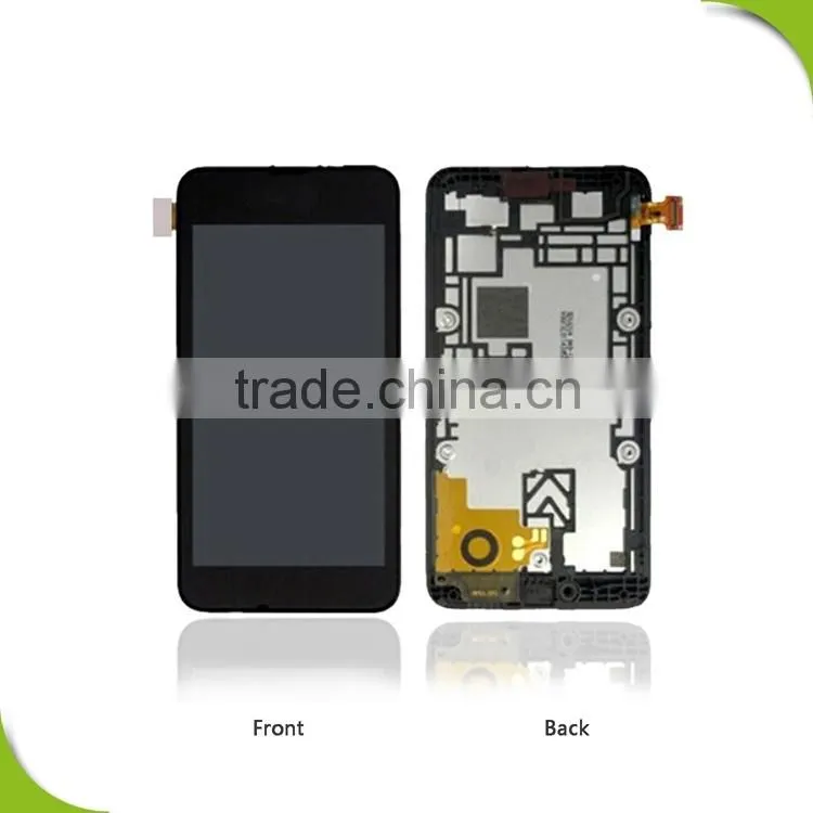 1 Year Warranty lcd with touch digitizer with frame for Nokia Lumia 530 lcd screen display
