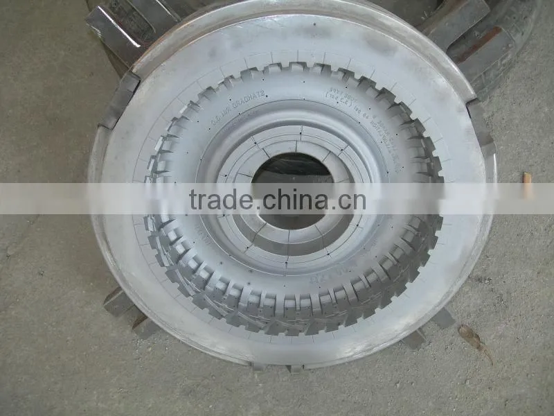 Two piece Tire casting mould