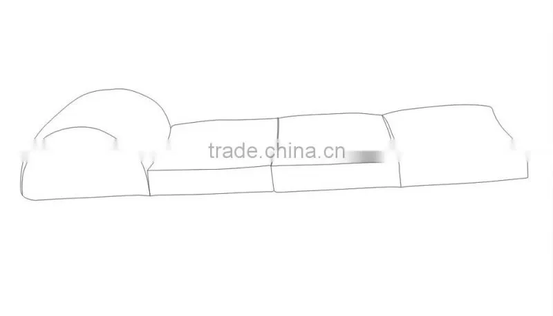 Indoor / outdoor foldable bean bag bed