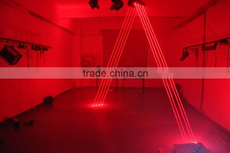 1600mW Red 8lens fat-beam Moving-Head SpiderLaser Light