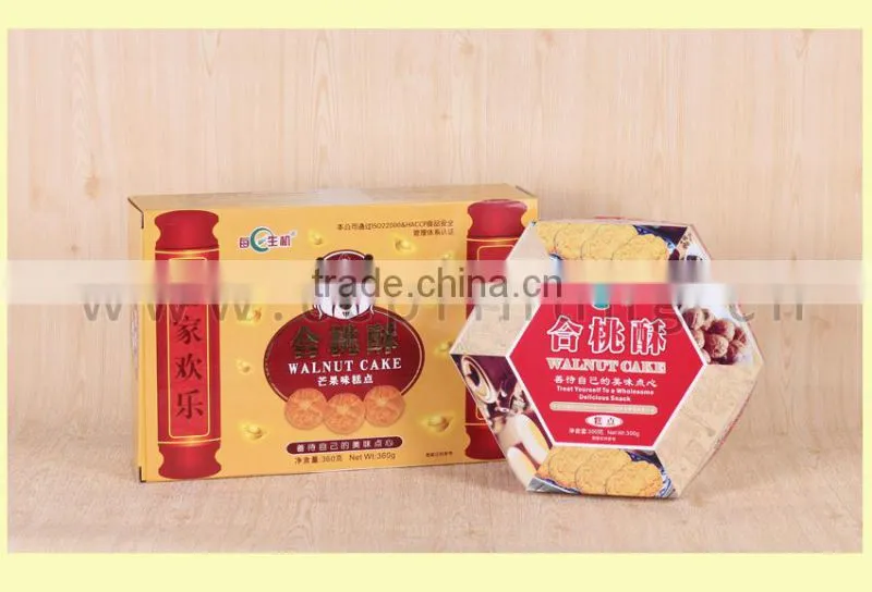 High quality custom size snack packing hexagonal cardboard box