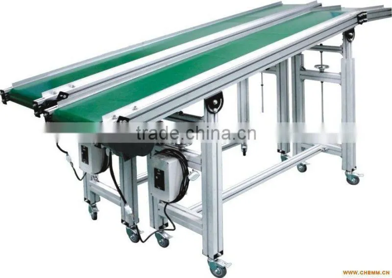 High quality and flat rubber Belt Conveyor for Production Line