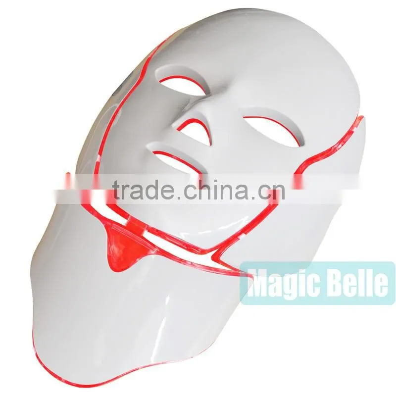 Newest generation 3 colors light Photon PDT LED Facial Skin Rejuvenation with CE