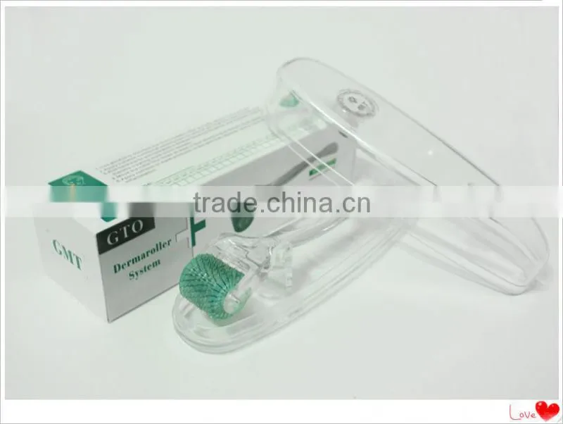 GTO high quality factory sales GTO 192 derma roller 192 needles micro needle roller derma skin roller CE approved