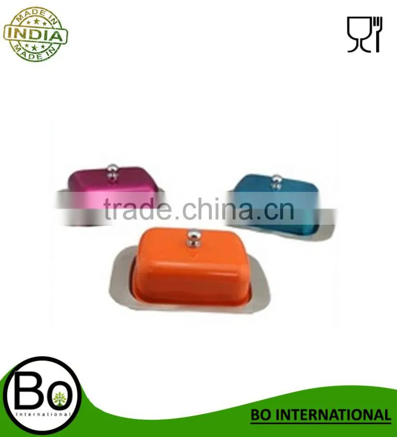 High quality metal steel butter plate