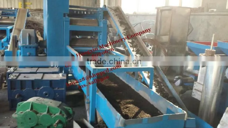 tire recycling machine tire crusher machine